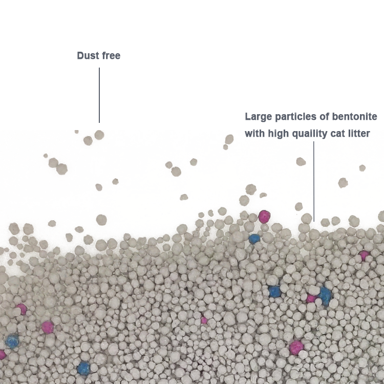 Bentonite cat litter
