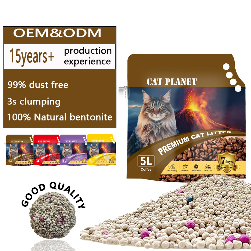 قمامة قطط عالية الجودة مع إمكانية التخصيص