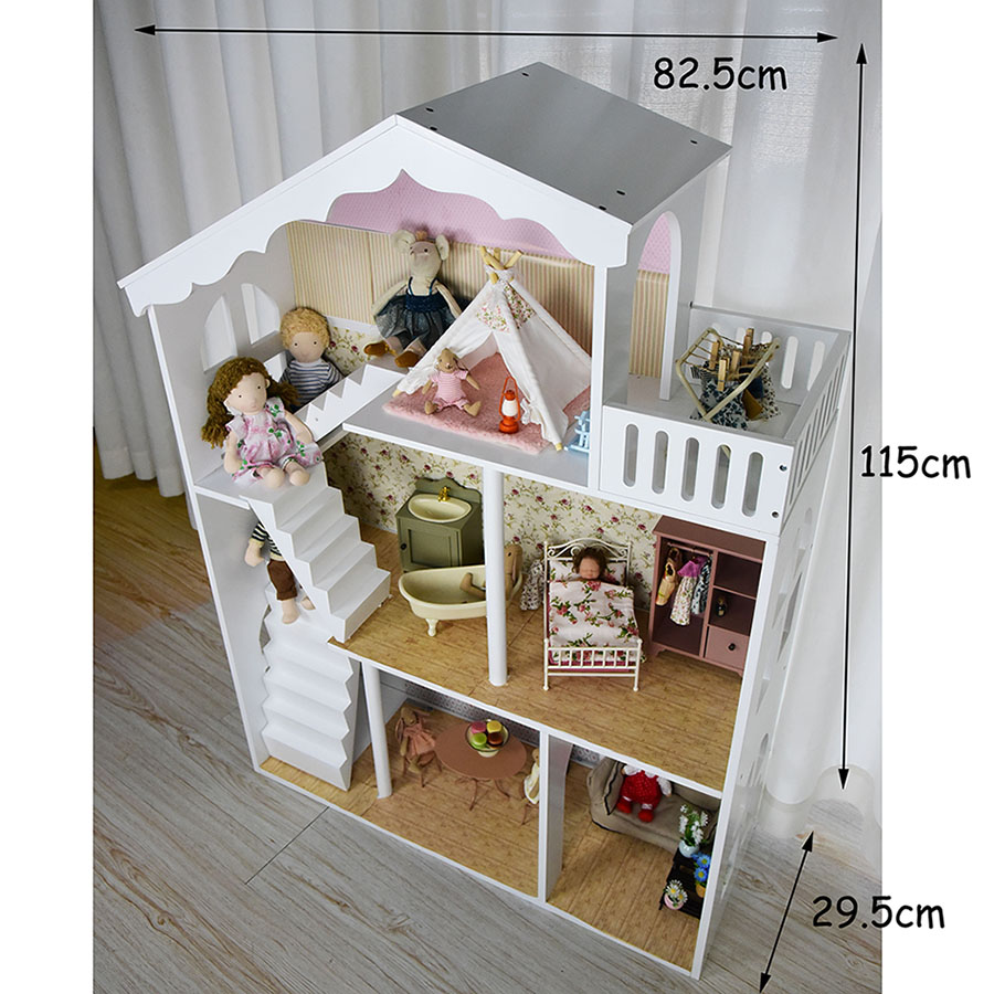 Make Mini Vintage Dollhouse