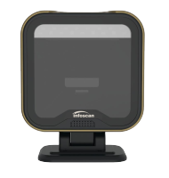 Barcode scan- en leesinstrument voor winkels