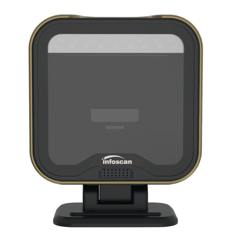 Barcode scan- en leesinstrument voor winkels