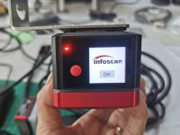 2MP Industrieel vast gemonteerd touchscreen voor barcodescanner