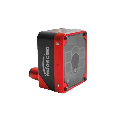 Escáner de código de barras de montaje fijo con enfoque automático industrial 1,2 MP