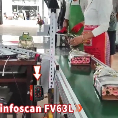 Lösungen zur Barcode-Rückverfolgung für die Fertigung | infoscan fest montierter Leser