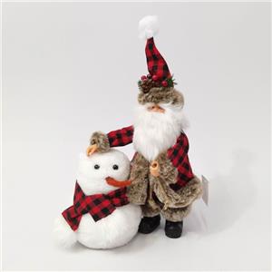 Kerstdecor Kerstman Traditionele slee Claus