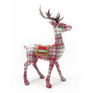 Holiday Handmade Christmas Decoration Red Deer For Christmas