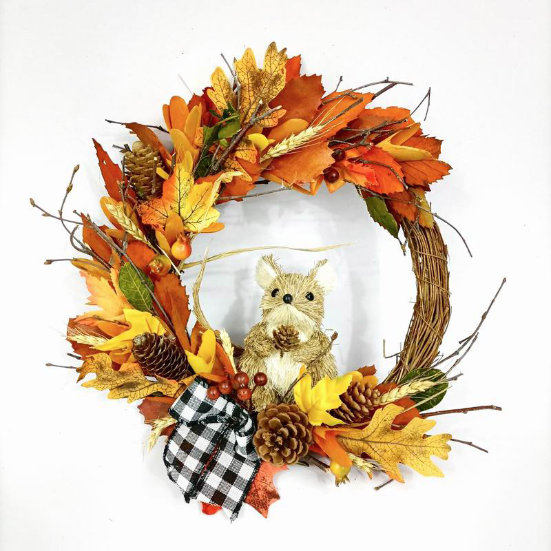 Fall Harvest Wall Hanging Autumn Front Door Decoration