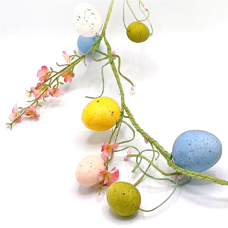 Easter Eggs Decoration Garland For Front Door