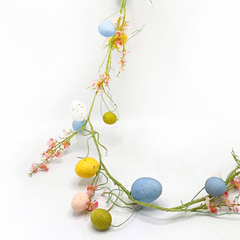 Easter Eggs Decoration Garland For Front Door