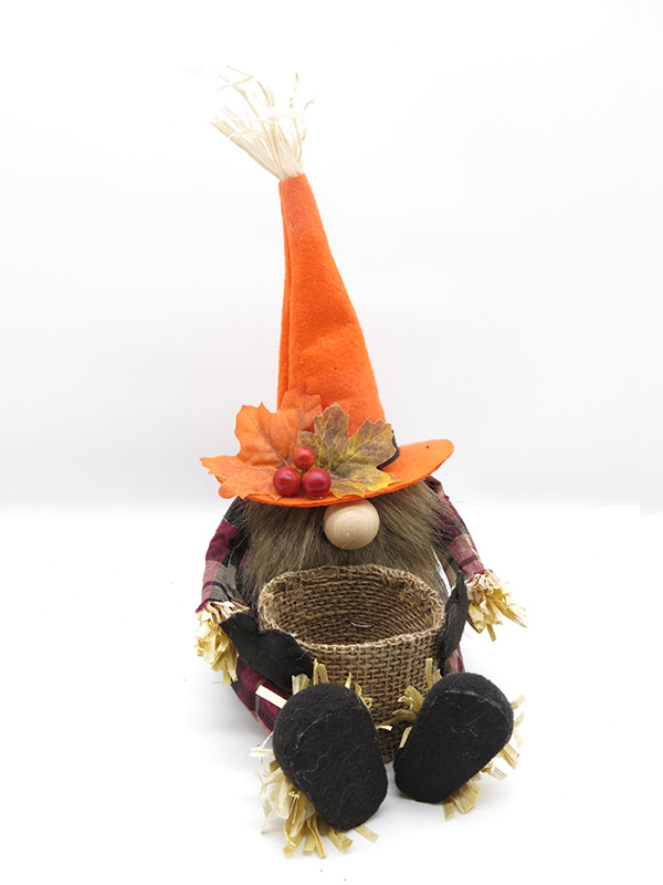 Fall Autumn Harvest Decor Gnome