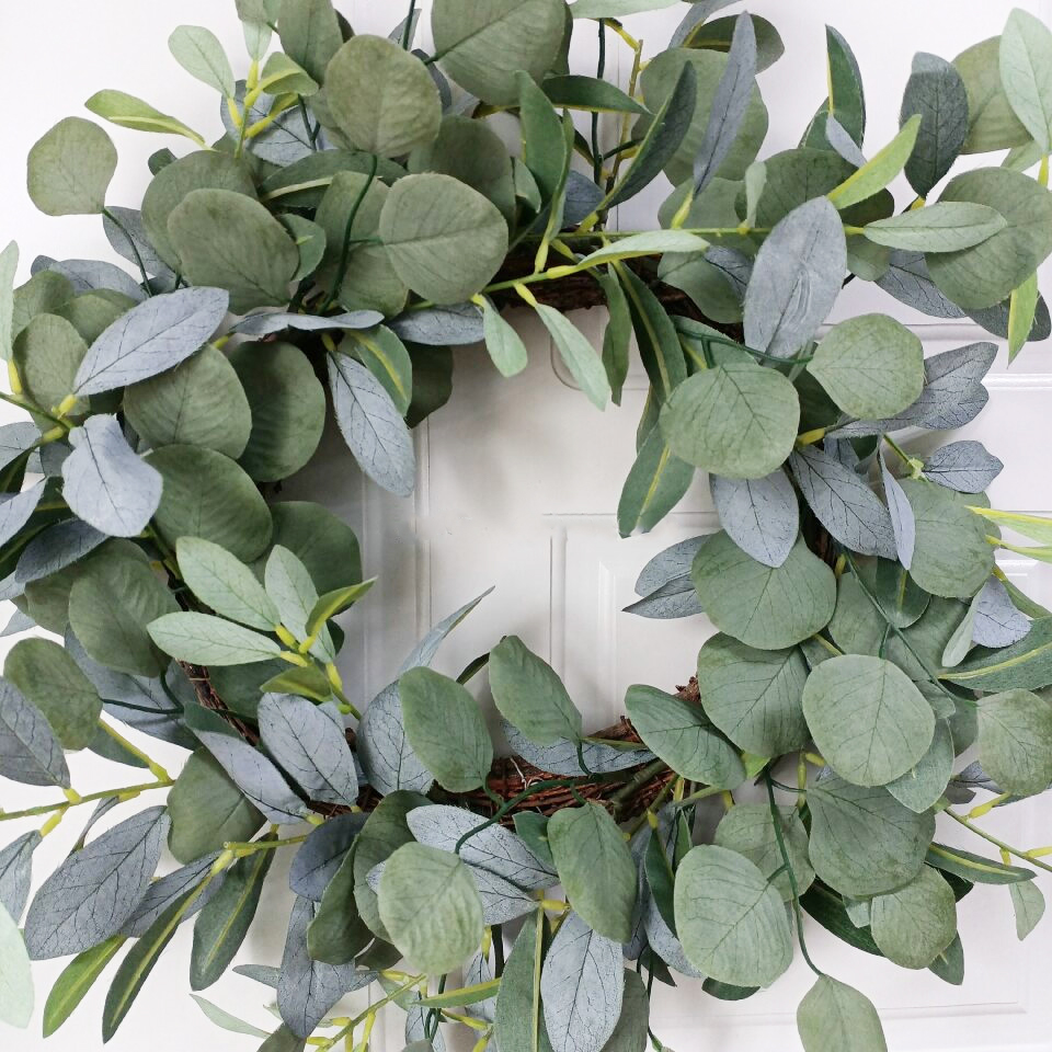 Everyday Wreath Eucalyptus Leaves Wreath Decoration