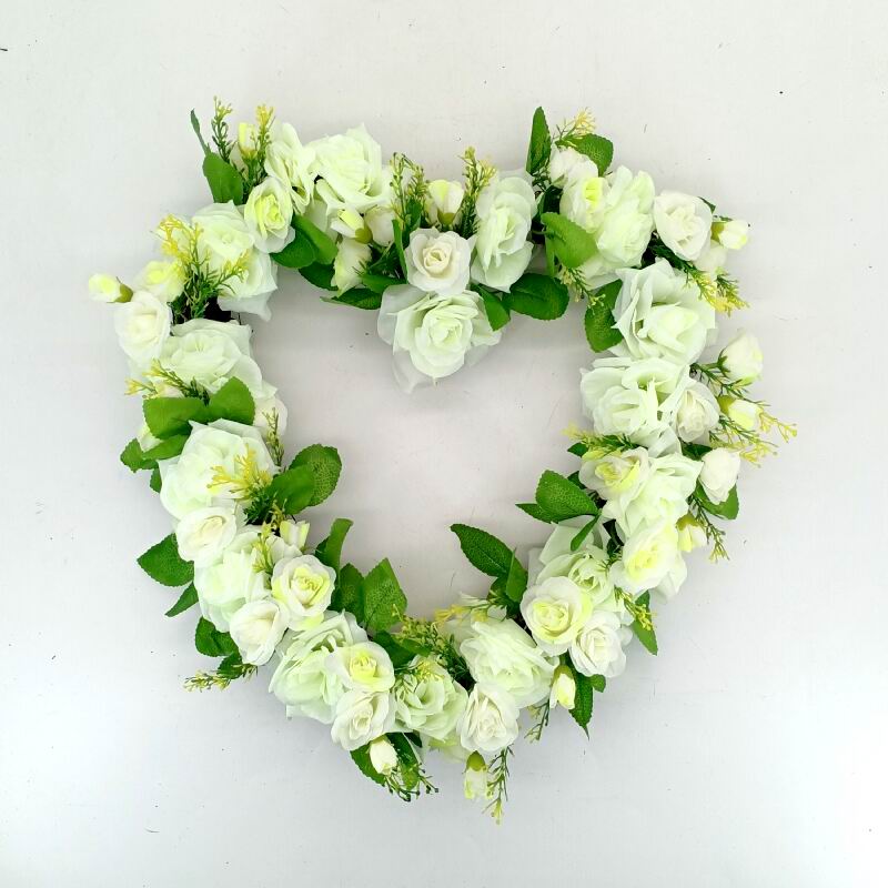 Wedding Ornaments Valentin Day Decoration Supplies heart wreath