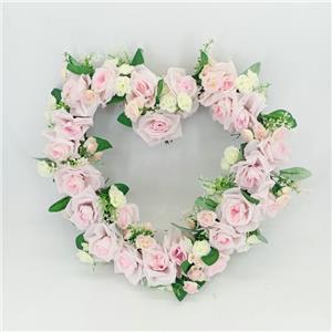 Wedding Ornaments Valentin Day Decoration Supplies heart wreath