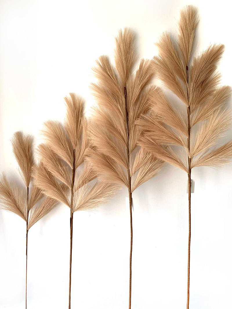 Artificial Pampas Flowers Grass Decor Branch