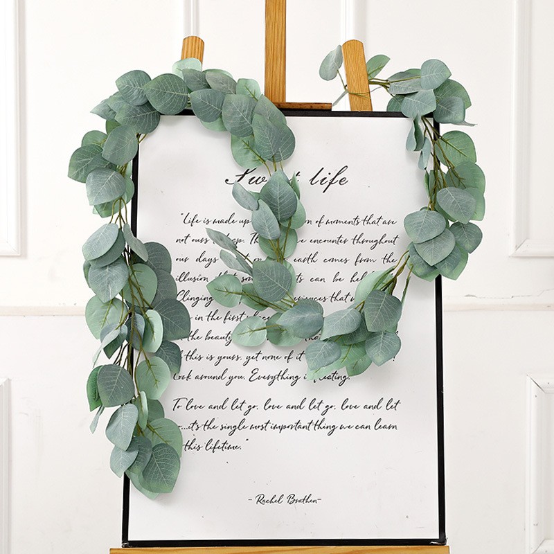 Home Decoration Green Eucalyptus Leaves Garlands