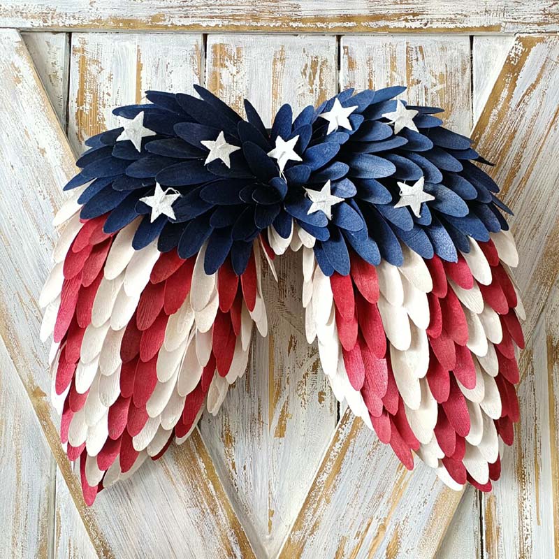 Fourth of July Patriotic Independence day Decorations Wings