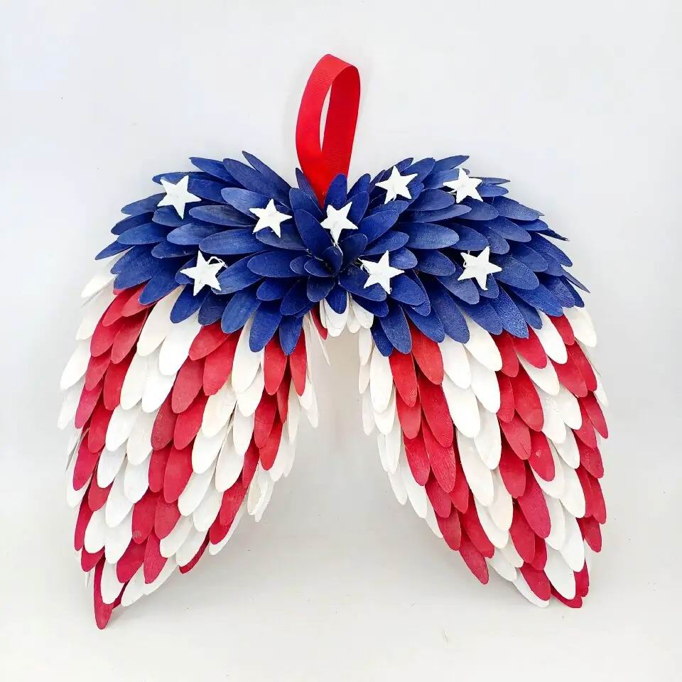 Fourth of July Patriotic Independence day Decorations Wings