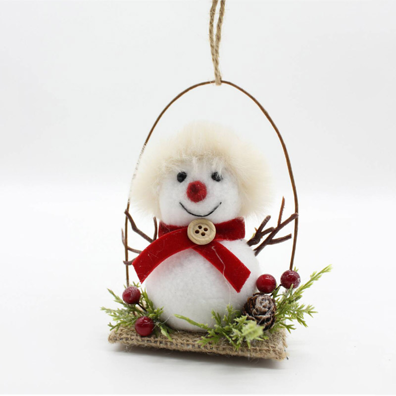 handmade snowman ornaments