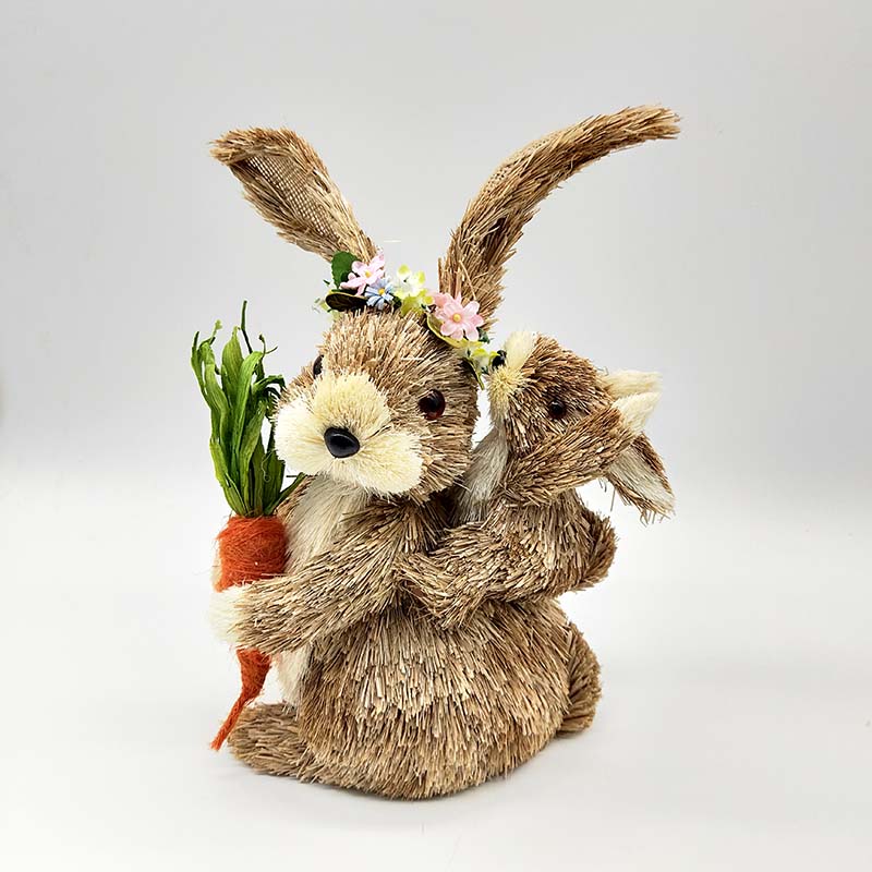 Handmade Cute High Quality Straw Bunny Rabbit Hanging SpringEaster/Display  Head, Facebook Marketplace