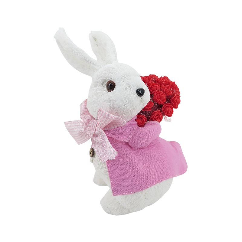 Valentine's Day Cute Rabbit with Love Heart
