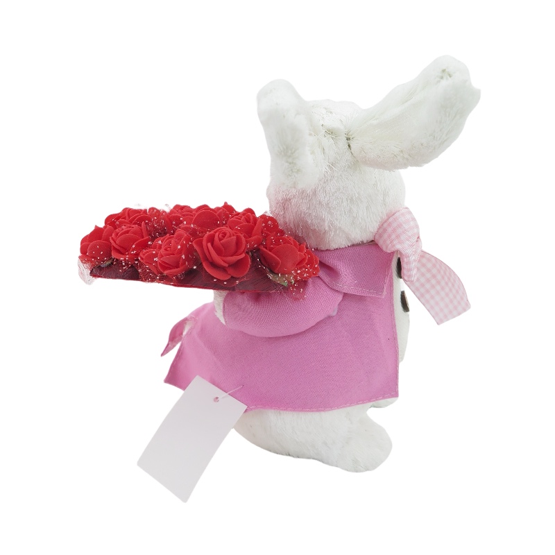 Valentine's Day Cute Rabbit with Love Heart