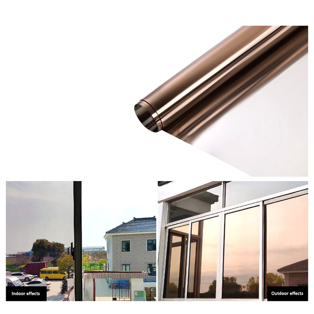 Anti-shatter Tempered Film For Bathroom Windows And Doors