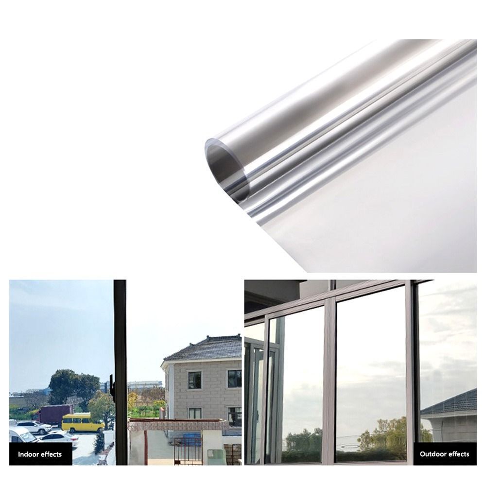 Anti-shatter Tempered Film For Bathroom Windows And Doors