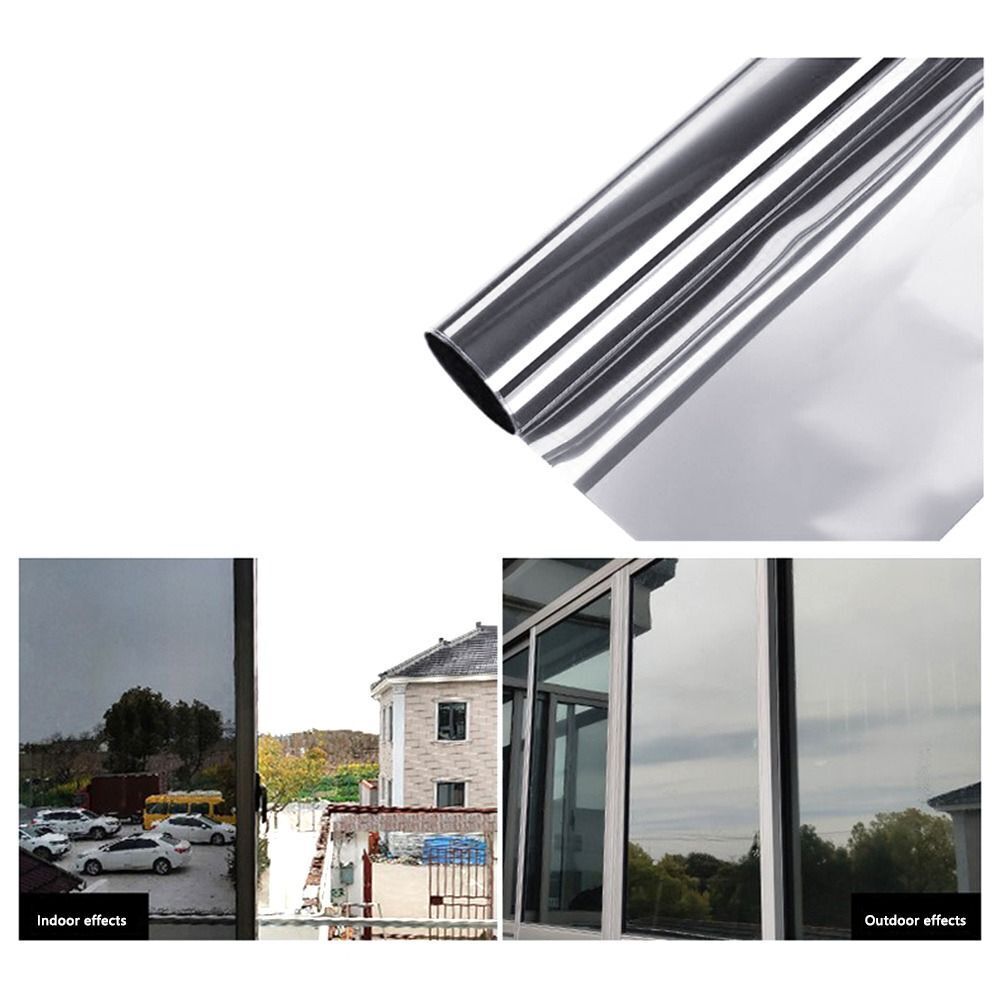 Anti-shatter Tempered Film For Bathroom Windows And Doors