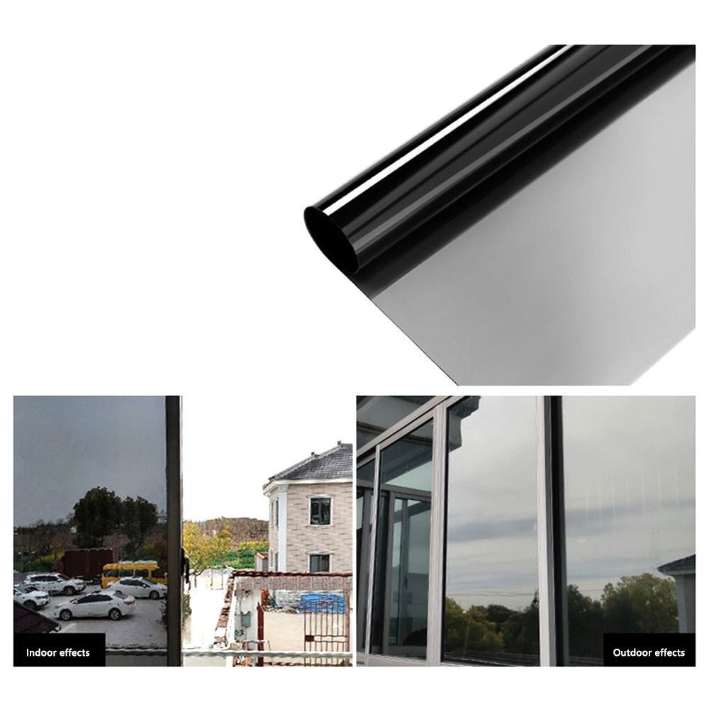 Anti-shatter Tempered Film For Bathroom Windows And Doors