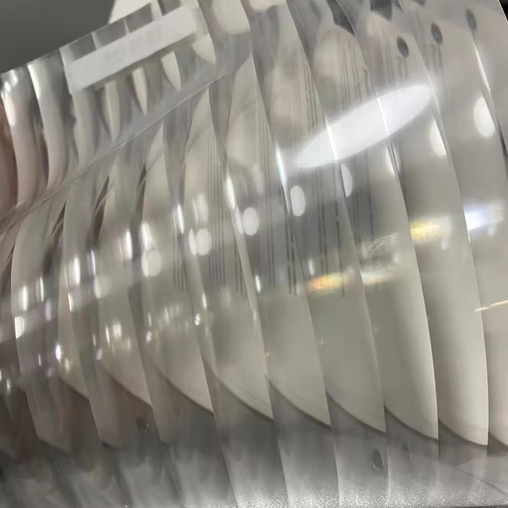 3D Reeded Glass Film PET Material Size 1.52*50 Meter Office Window Home Decorative Privacy Glass Film