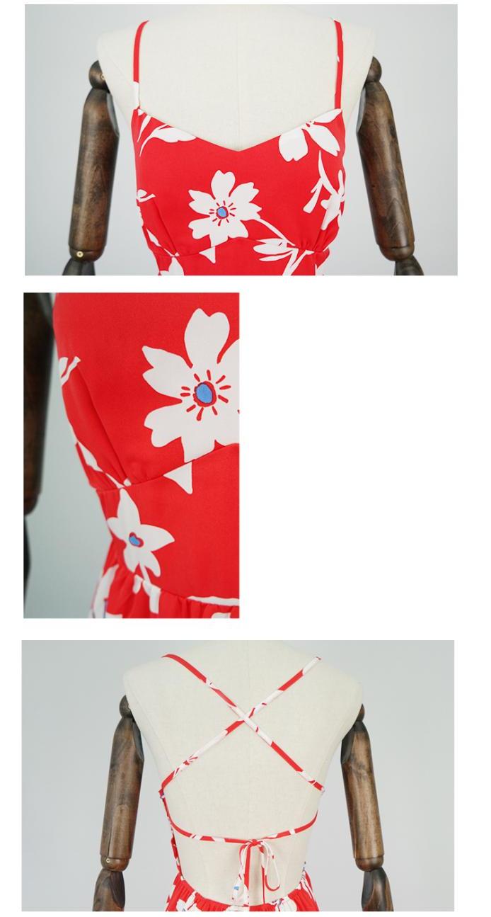 Women's Back Crossover Suspender Dress