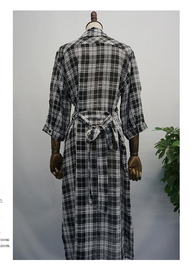 Flannel Shirt Dress For Women