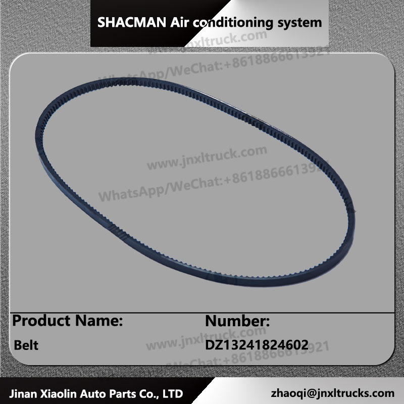 Supply DZ13241824602 Shacman Truck Parts Air Conditioner Belt Wholesale