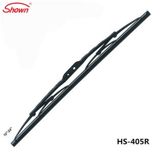 Front windscreen frame wiper blade