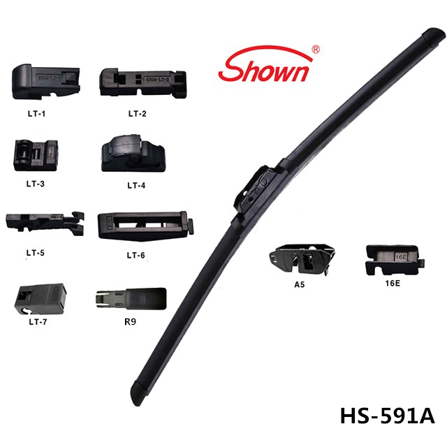 Good wiping multifunction car windshield wiper