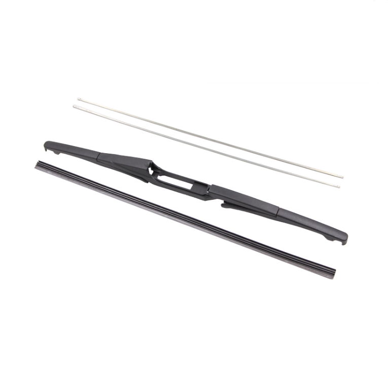 Rear wiper blade with multi-fit adapters