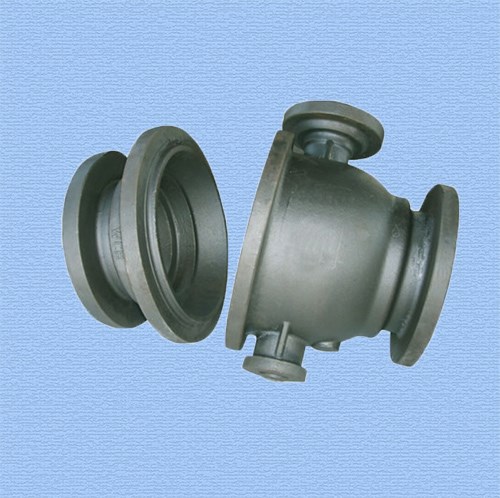 Sand casting ball valve check valve bonnet
