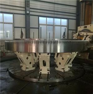Cast shaft pinion and gear big cast steel part