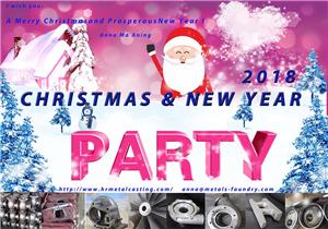 Christmas greetings from Hengrui casting foundry