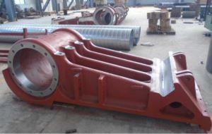 Mining jaw crusher swing jaw frame