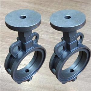 Butterfly valve body rough casting