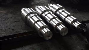 Forged steel drive shaft, machined shaft