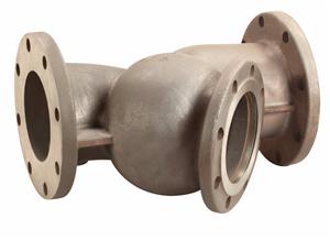 ductile iron casting check valve body, check valve casing