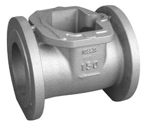 Cast iron GG20 gate valve body