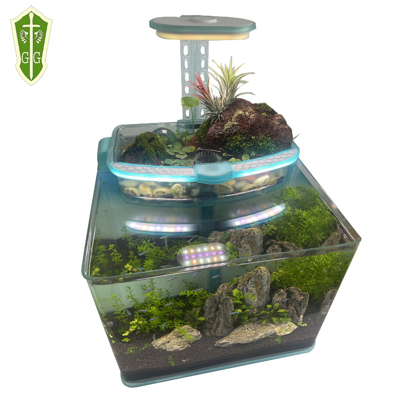 Supply Household Small Tropical Fish Tank Wholesale Factory JiangYin JiuPin Aqarium