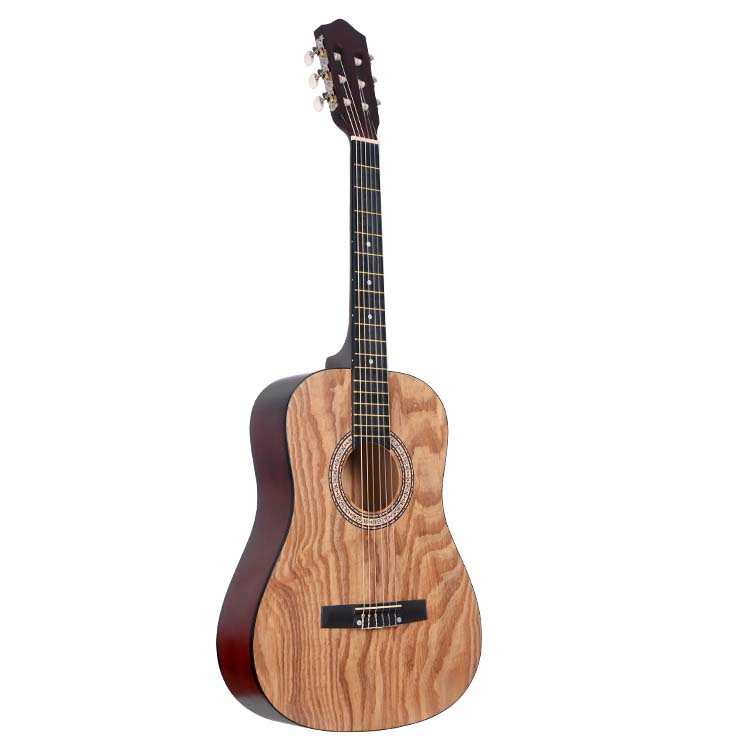 Guitare Acoustique Classique Music Alley 34 Pouces - Pour Enfants Et Débutants - Cordes Nylon - Tilleul