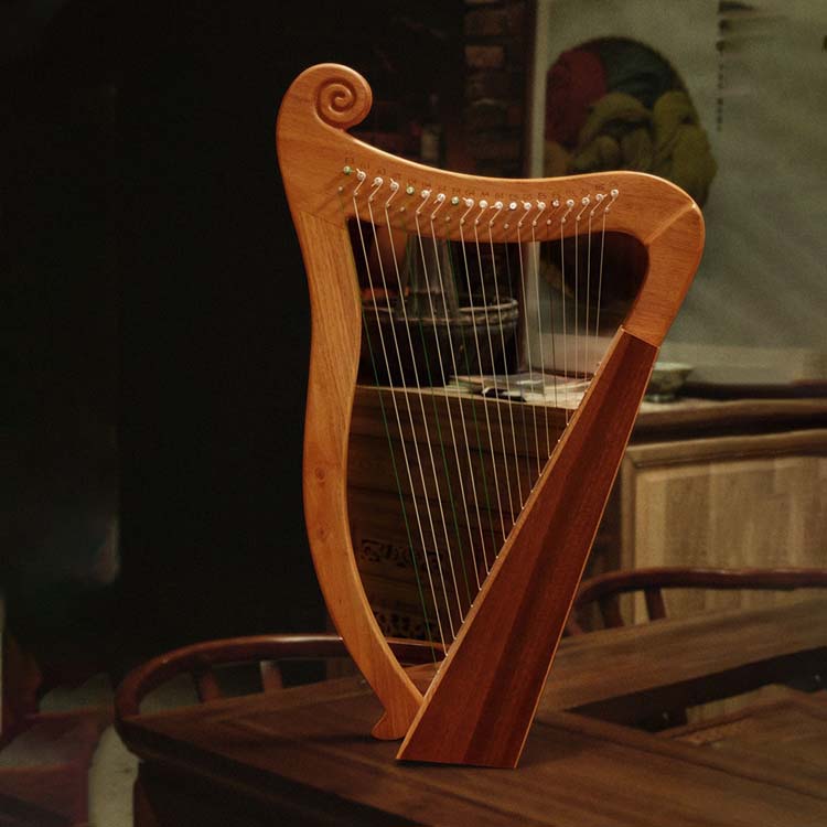 19 Strings Lyre Harp