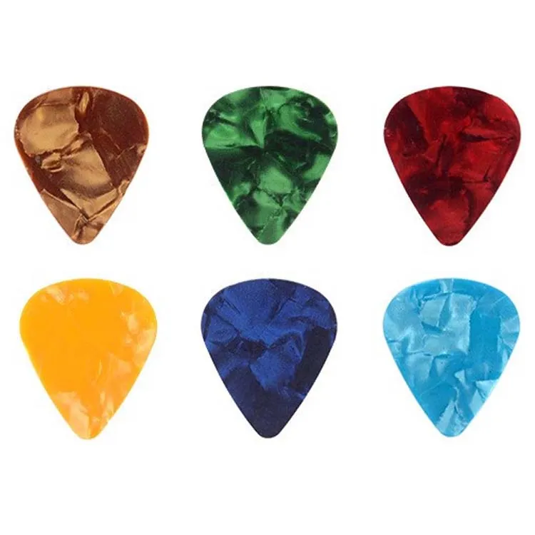 1000 Plectrum Celluloid Guitar Picks Protector Accessories