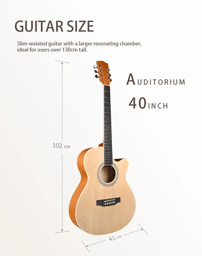 the guitar