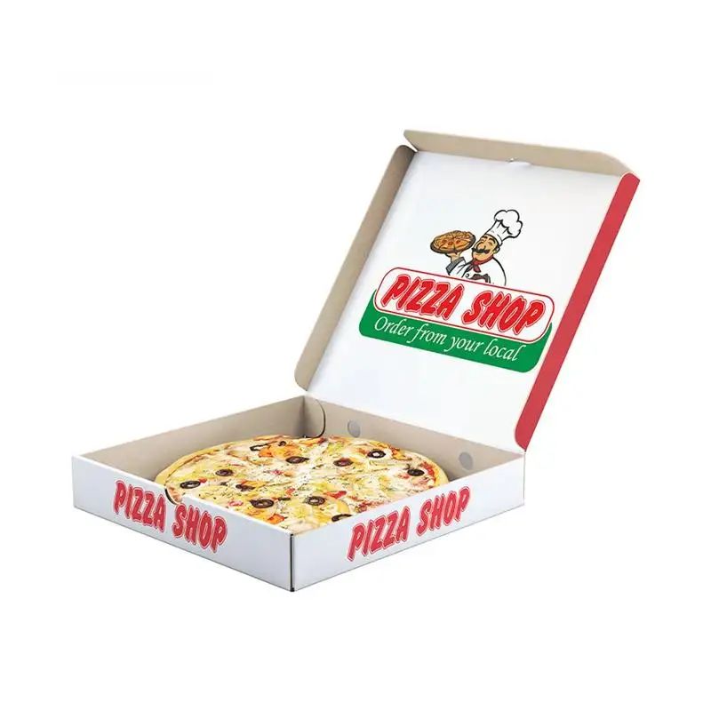 Supply Corrugated Paper Takeaway Pizza Boxes Wholesale Factory